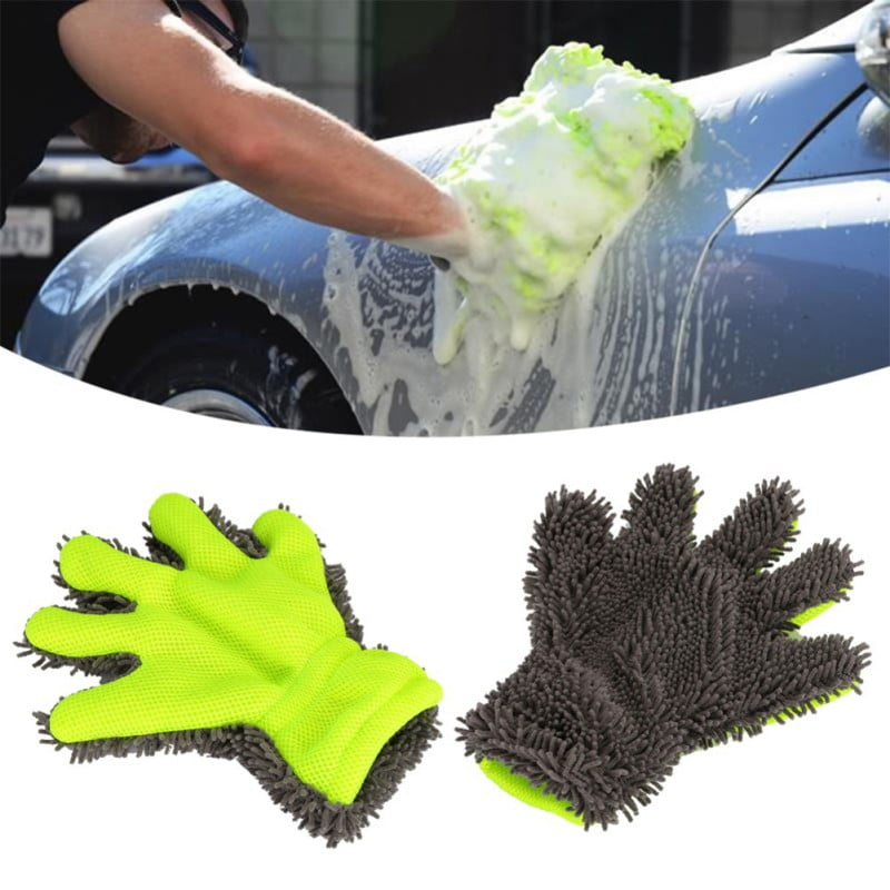 washing gloves for car