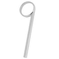 thumbnail image 3 of Trumpet Finger Ring,  Metal Trumpet Valve Slide Finger Ring Trumpet Accessory Replacement Silver for Trumpet Players, 3 of 7