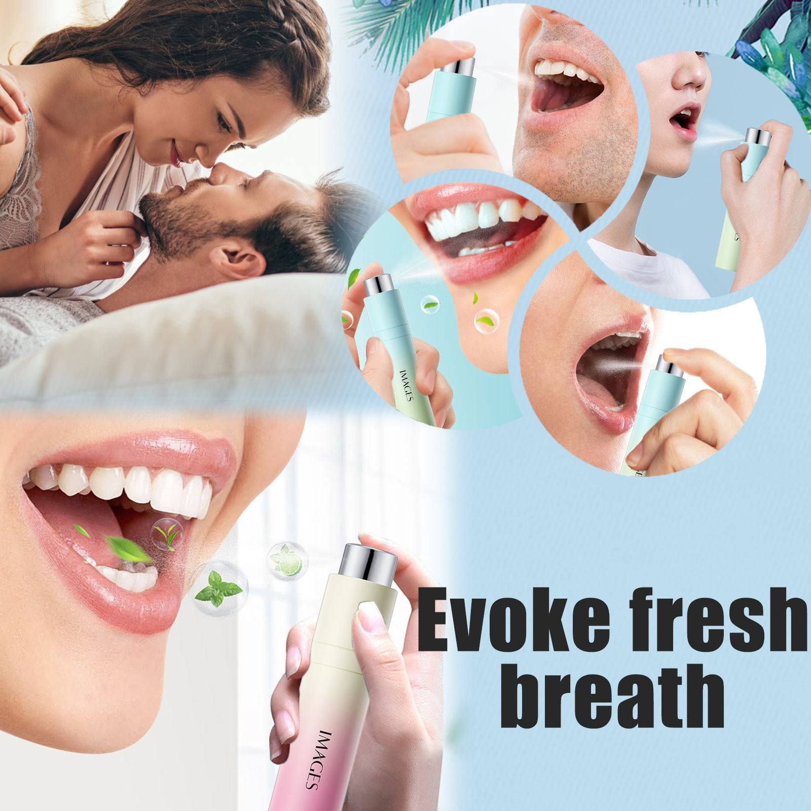 Sdotter Temp Tooth Filling Fashion Oral Care Spray Breath Spray