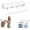 4 Line, variant on Retractable Multi-line Clothesline Dryer, Wall‑Mounted Clothes Line Slim Space‑Saving Laundry Rack, Heavy-Duty Wall‑Mounted Clothes Line, Automatic Laundry Drying Rack for Balcony,4 Line