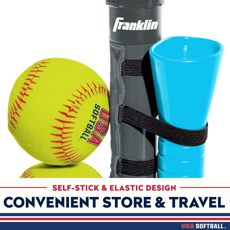 Franklin Sports Foam Practice Softballs - (4) USA Softball  Official Size Foam Softballs for Kids - Squishy Foam Softball Balls - Great  for Youth Training + Practice, Yellow : Sports & Outdoors