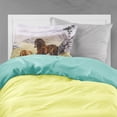 thumbnail image 2 of Horses in the Meadow Fabric Standard Pillowcase, 2 of 2