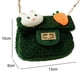 thumbnail image 2 of Bolso bandolera Bolso bandolera de felpa con correa de cadena, 2 of 6