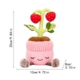 thumbnail image 2 of Adorable Strawberry Succulent Plush Toy Potted Plants, Soft Plush Strawberry Succulents Plushies, Lifelike Stuffed Plush Doll, Cute Room Decoration for Your Home, Perfect Birthday Gifts, 2 of 5