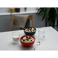 thumbnail image 5 of Kook Ceramic Cereal Bowls, Set of 6, 24 Oz, Cherry Red, 5 of 6