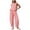 *Pink, variant on VBVC Women's Gingham 2 Piece Sleeveless Outfit Set,Ladies' Crop Tank Top and Wide Leg Pants,High Waist Summer Loungewear For Women,Black,S-2XL