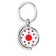 thumbnail image 1 of Linterna de la cultura de Japón bandera nacional Rotating keychain Metal Keyring Holder, 1 of 2