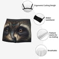 thumbnail image 3 of Fotbe Tribal Style Raccoon Calzoncillos Tipo Boxer con Bolsa de Soporte Total para Hombre, X-Temp Fresco, Transpirable y de Secado Rápido-XX-Large, 3 of 5