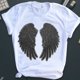 thumbnail image 3 of EeaseMX 1 par de lentejuelas bordadas alas parches DIY bordado apliques compatible para ropa Jeans camiseta (negro), 3 of 8