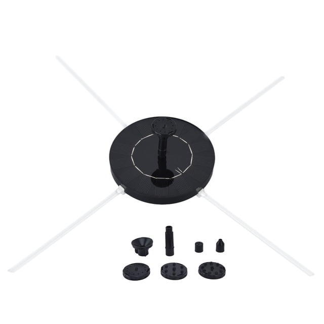 Solar Water Fountain,Solar Fountain 130MM Smart Solar Fountain Pump Solar Water Pump Exquisite Design