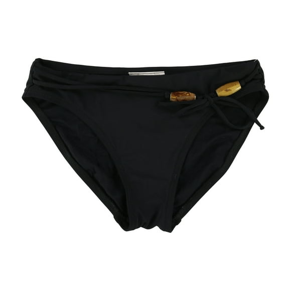 Robin Piccone Womens Stretch 2 Piece Bikini, Black, X-Small