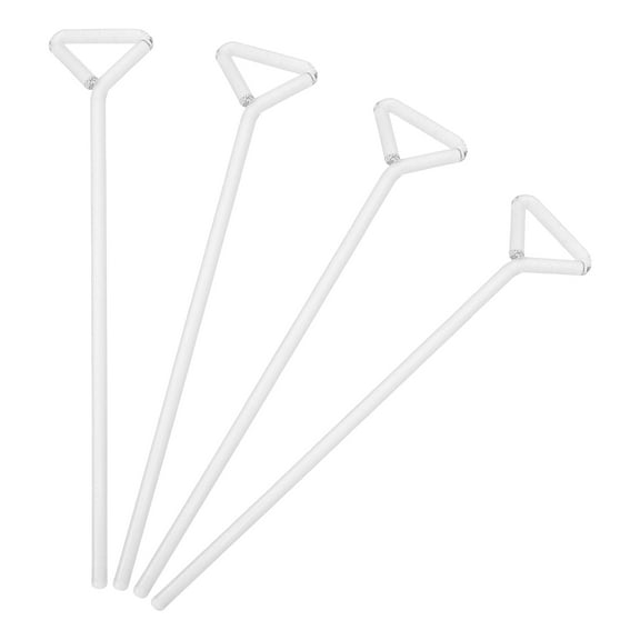 Hytrove Scientific Cell Spreader Glass Laboratory Tools L-shaped 4Pcs for Cell Spreading