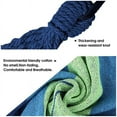 thumbnail image 4 of Camping Hammock - Outdoor Portable Canvas Hammock with 220lbs Capacity, Perfect for Camping, Hiking, and Travel - Blue,for Single Person, 4 of 4