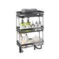 thumbnail image 2 of Junjian Over The Toilet Storage Shelf, 3-Tier Bathroom Storage Organizer Upgrade Punch-Free Toliet Storage Shelf, Home Storage Rack with Hooks Shelf, 2 of 7