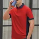 thumbnail image 3 of Playera Tipo Polo Manga Corta Bicolor Casual Slim Fit, 3 of 8