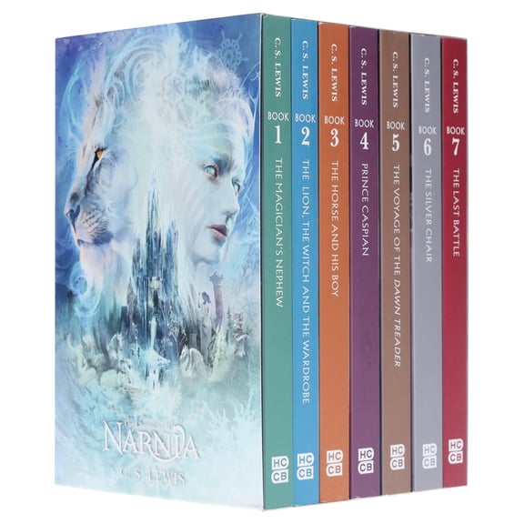 The Chronicles of Narnia 7 Books By C.S. Lewis - Ages 7-9 - Paperback