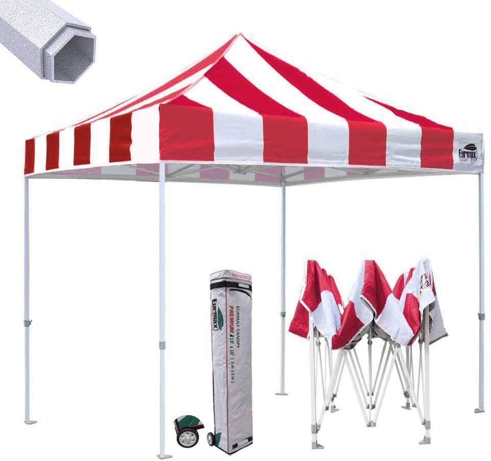 Eurmax Premium 10'x10' Ez Popup Canopy Tent Sport Instant Canopies