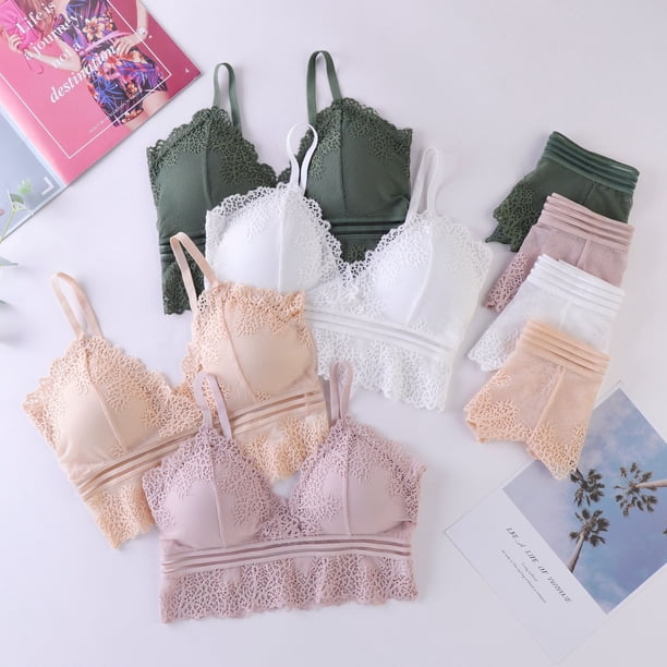 1pc/Lot Kids Bras for Girls Lace Underwear Teenager Underwear Puberty Small Sexy TeenPink20 He Qiyong unisex