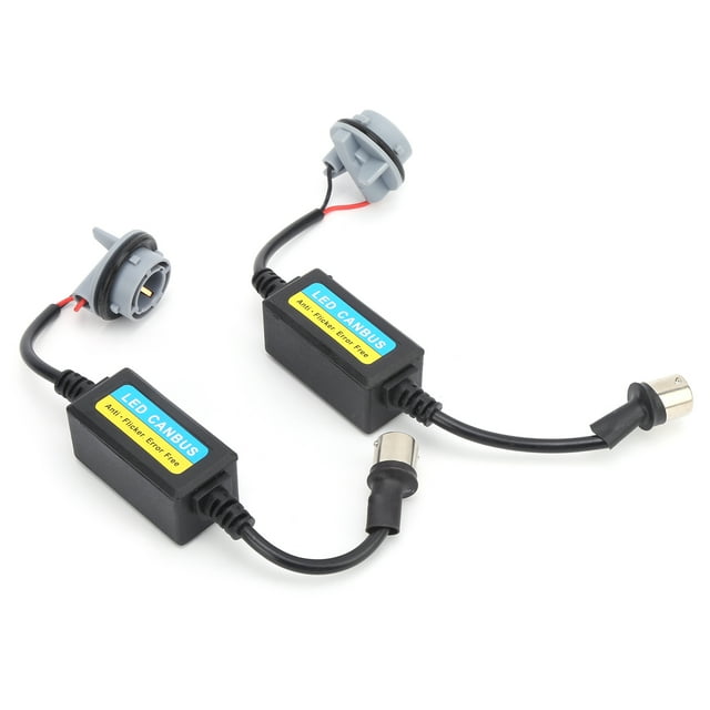 Ccdes 1156 LED Decoder,LED Decoder,2pcs 1156 LED Decoder Lamp Bulb Warning Canbus Error Free Canceller 12V For Car