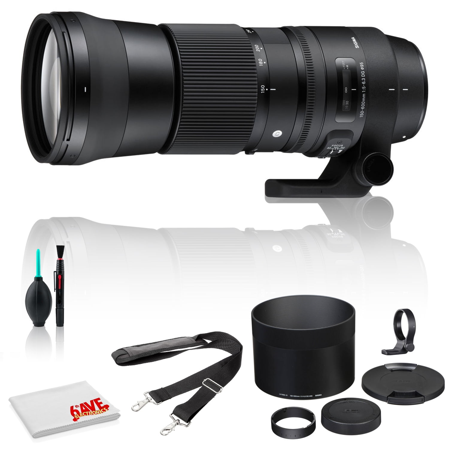 Sigma 150-600mm f/5-6.3 DG OS HSM Contemporary Lens for Canon EF