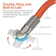 thumbnail image 4 of Hypergear Cable USB-C 3.6m Carga Rápida y Diseño Reforzado naranja, 4 of 10