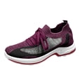 thumbnail image 2 of AUDeals Women's Walking Shoes, Slip On Memory Foam Sneakers with Breathable Lightweight Comfort for Travel and Workout, 2 of 5