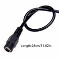 thumbnail image 4 of Necvior Female DC5521mm Power Adapter Plugs Power Supply Cord with 5.5x2.1mm Female Socket, Easy Polarity Identification, 4 of 5