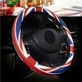thumbnail image 2 of Fashionable Steering Wheel Cover with Comic Design,All Seasons Suitable for 38CM Diameter Steering Wheel,Car Steering wheel wrap, 2 of 2