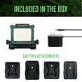 thumbnail image 3 of Master Tailgaters FLUD 4000 LED Work Flood Light Compatible for Universal Battery, 3 of 6