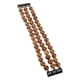 thumbnail image 1 of Extensibles Elegantes Echas a Mano Pearl Collection 38/40/41mm ML Light Brown Wood Pearl/Perla Café Claro Madera S12345, 1 of 1