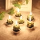 thumbnail image 3 of 6 piezas de candelabros de de cactus hechos delicadas de cactus suculentas para fiestas, bodas, spa, decoración para hogar, SM SunniMix Velas de Tealight de cactus, 3 of 8