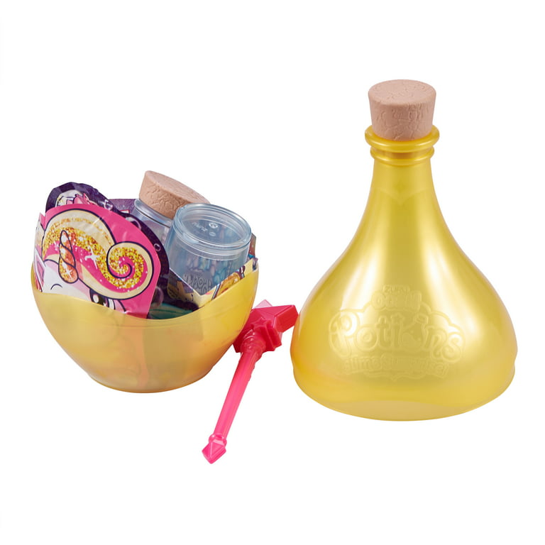 GirlZone Magic Potion Slime Kit, Spell-Binding Potion Making Kit for Girls  to Make 6 Magical Mixies with Secret Ingredients and a Star Wand