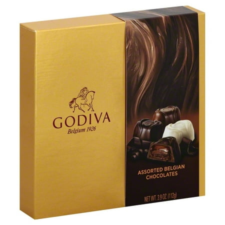 Godiva Assorted Chocolates, 3.9 Oz. 