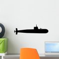 thumbnail image 1 of Submarine Wall Decal by Wallmonkeys Peel and Stick Graphic (18 in W x 5 in H) WM306113, 1 of 4