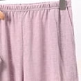 thumbnail image 4 of Bovxnpu Womens Pajama Set Crew Neck Sleeveless Button Tank Pocket Sleepwear, 4 of 5