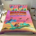 thumbnail image 1 of Dragones: Jinetes del Rescate Conjunto de sábanas temático, trío de piezas, cómodo y amigable con la piel, diseño único, regalo de decoración para el hogar para familiares, amigos y fans,140cm *210cm, 1 of 6