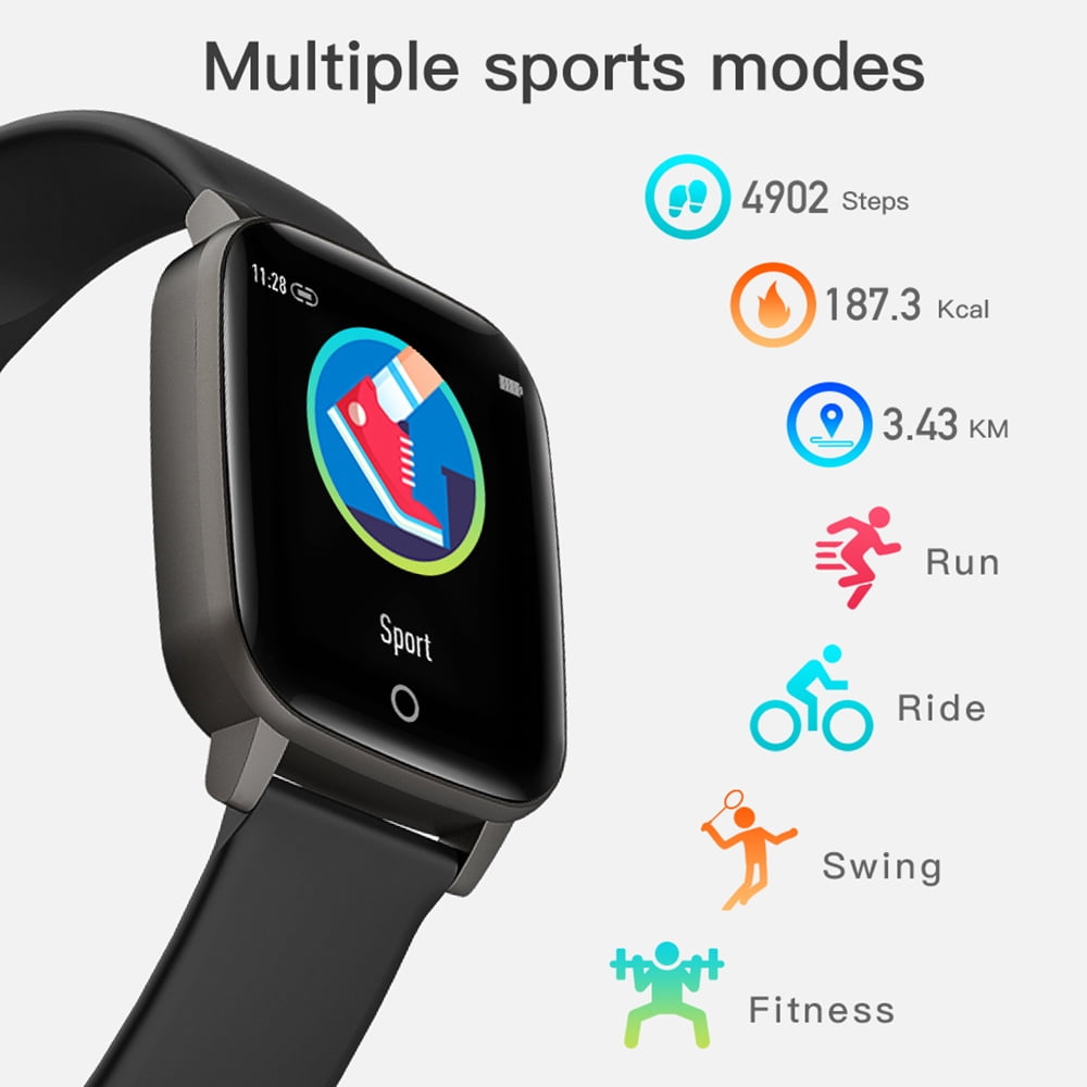 Thermometer Bracelet Smart Wristband Watch Body Temperature Measuring Real time Display Walmart