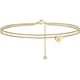 thumbnail image 1 of Turandoss Pulseras De Tobillo Con Inicial De Corazón Para Mujer, Tobillera En Capas Delicada Hecha A Mano Con Relleno De Oro De 14 Quilates, Pulseras De Tobillo Con Inicial De Corazón Para Mujer, 1 of 5