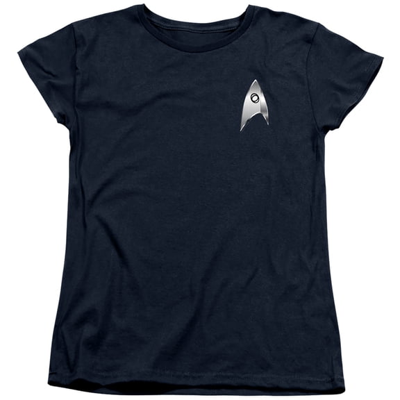 Star Trek Discovery - Sciences Badge - Women's Short Sleeve Shirt - Large