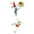thumbnail image 1 of 4pcs 1/64 Small Rock Climbing Figures Resin Model Climber Train Railway Micro Landscape Layout Diorama Desk Decoration, 1 of 8