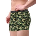 thumbnail image 2 of Fotbe Camouflage Dinosaur Calzoncillos Tipo Boxer con Bolsa de Soporte Total para Hombre, X-Temp Fresco, Transpirable y de Secado Rápido-Medium, 2 of 5