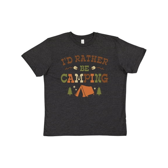 Inktastic Rather Be Camping T1 Youth T-Shirt