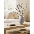 thumbnail image 4 of LE TAUCI 13.2" Tall Ceramic Vase, Large Rustic Farmhouse Flower Vase for Living Room, Console Table & Centerpiece Decor, Speckled Gray Floor Vase, 4 of 7