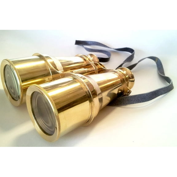 Brass Binoculars 6" - Binoculars - Nautical Decor Home Decoration - Executive Promotional Gift