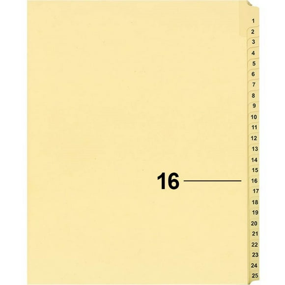 Davisgroup B1125-16 Diviseur d'Indices Numériques Individuels de Litiges 16 - 1 Unité