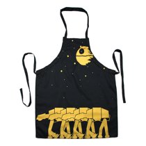 OFFICIAL Star Wars Kitchen Apron | Cooking Apron with Death Star & AT-AT Walkers