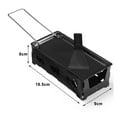 thumbnail image 2 of Chendee Portable Candlelight Cheese Raclette Non Rotaster Baking Tray Stove Set,A, 2 of 9