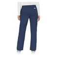 thumbnail image 3 of MED COUTURE Women Signature Drawstring Pant, Color: New Navy/Spearmint, Size: S (8705-NNSP-S), 3 of 5