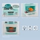 thumbnail image 4 of Ganfancp Juego de Electrodomésticos de Cocina, Lavadora, Tostadora, Horno, Exprimidor, Microondas, Huevos, Dispensador de Agua Ofertas Del Día 1X Pequeños Electrodomésticos, 4 of 7