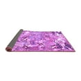 thumbnail image 2 of Ahgly Company Indoor Round Animal Purple Traditional Area Rugs, 6' Round, 2 of 4